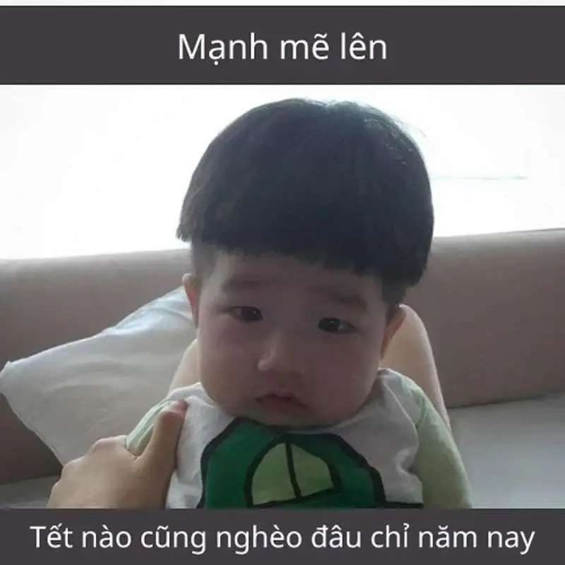 Ảnh meme ngày tết vui nhộn sẽ làm không khí Tết thêm sôi động!