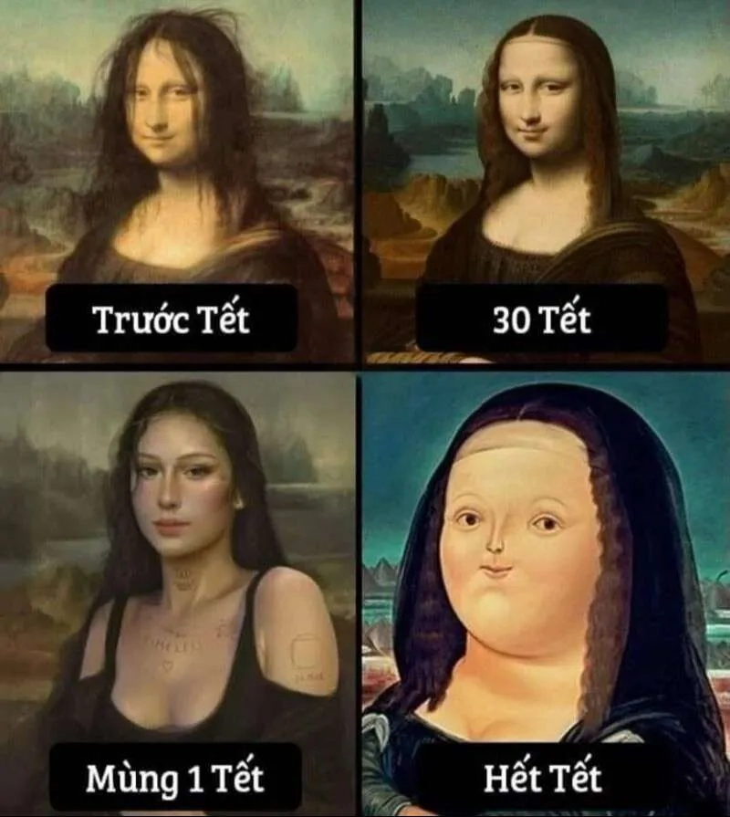 Đổi mới avatar tết meme mèo cực dễ thương, đón Tết tràn ngập niềm vui!