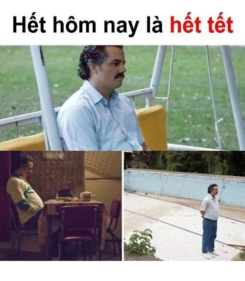 Meme avatar tết giúp bạn thể hiện không khí Tết vui tươi và náo nhiệt!