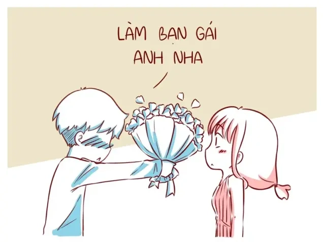 Meme tặng hoa là cách tuyệt vời để gửi gắm yêu thương.