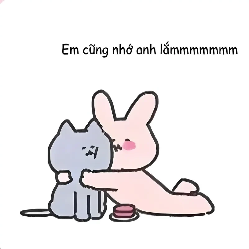 Cảm thấy nhớ em meme là cách thể hiện tình cảm đáng yêu nhất trên mạng xã hội.