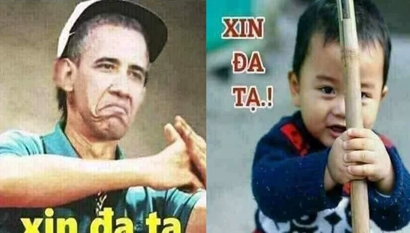 Quỳ xuống xin lỗi meme mang đến sự khiêm nhường và lời xin lỗi chân thành từ trái tim.