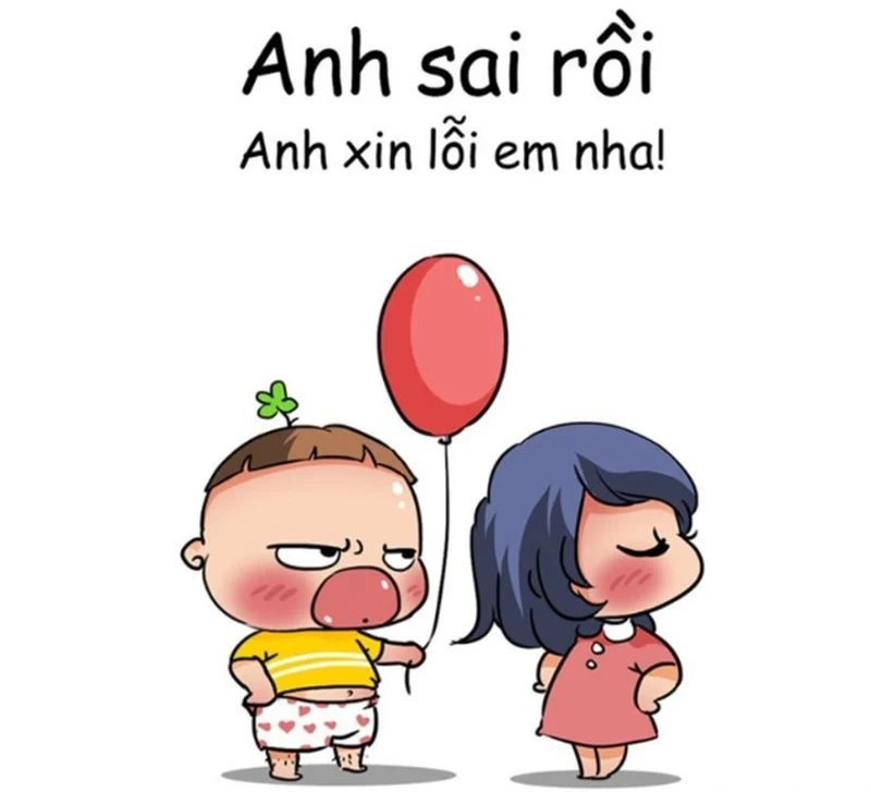 Một ngàn lần xin lỗi meme sẽ khiến bạn cảm thấy dễ chịu và dễ dàng chấp nhận lời xin lỗi.