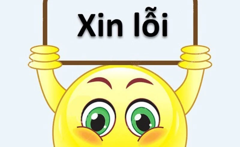 Một meme xin lỗi hài hước chắc chắn sẽ làm mọi người vui vẻ và dễ dàng tha thứ cho bạn.