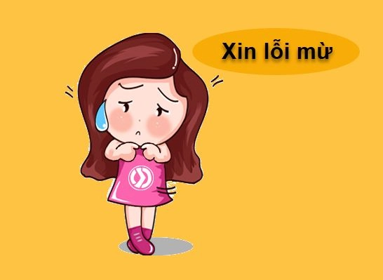 Một ảnh meme xin lỗi người yêu đầy sự dễ thương, giúp hòa giải những hiểu lầm.