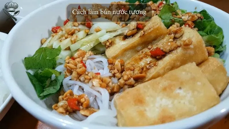 Hướng dẫn chi tiết cách làm bún nước tương ngon tại nhà