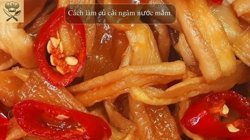Hướng dẫn chi tiết cách làm củ cải ngâm nước mắm ngon tại nhà