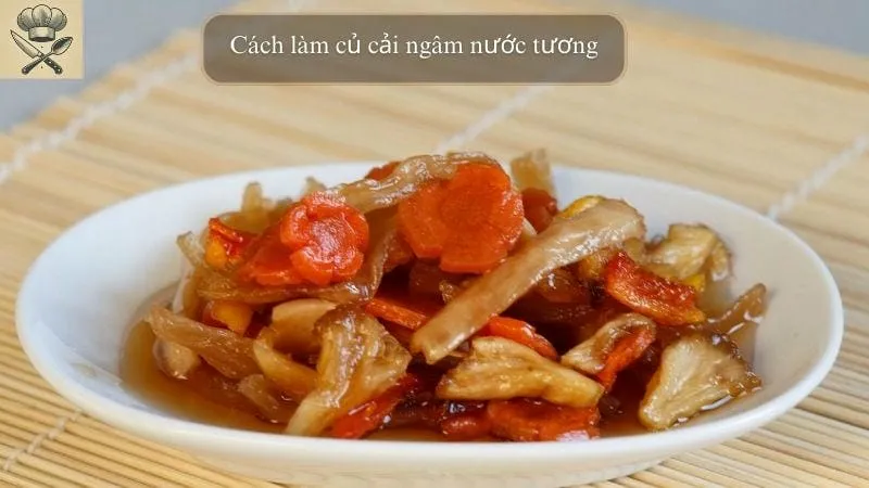 Hướng dẫn chi tiết cách làm củ cải ngâm nước tương ngon tại nhà