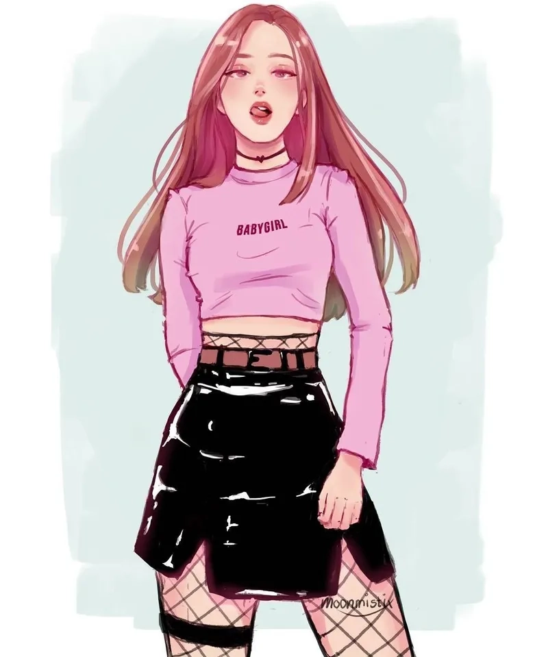 Chibi blackpink cute là lựa chọn lý tưởng cho các fan yêu thích phong cách hoạt hình.