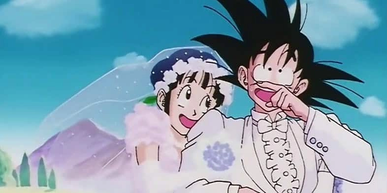 Thêm nét dễ thương với hình nền goku cute sinh động.