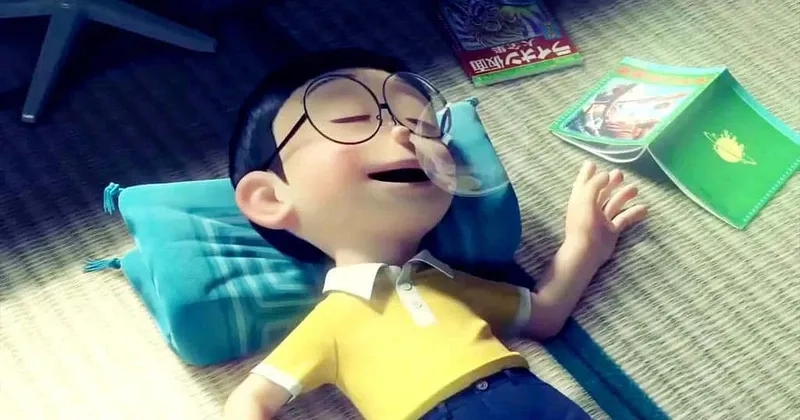 Nét cá tính độc đáo qua hình ảnh nobita ngầu đặc sắc.