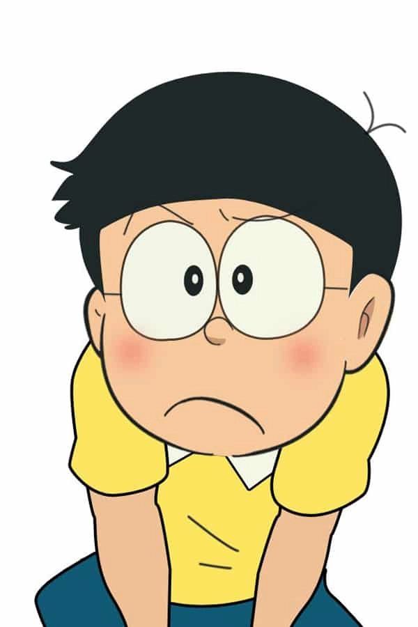 Cảm nhận sự gần gũi qua hình nobita và xuka.