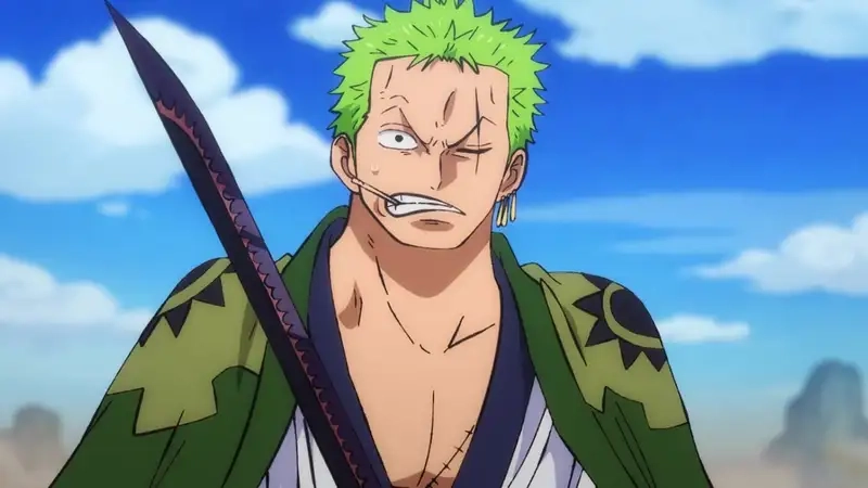 Trang trí màn hình của bạn với hình nền One Piece Zoro đầy sức mạnh.