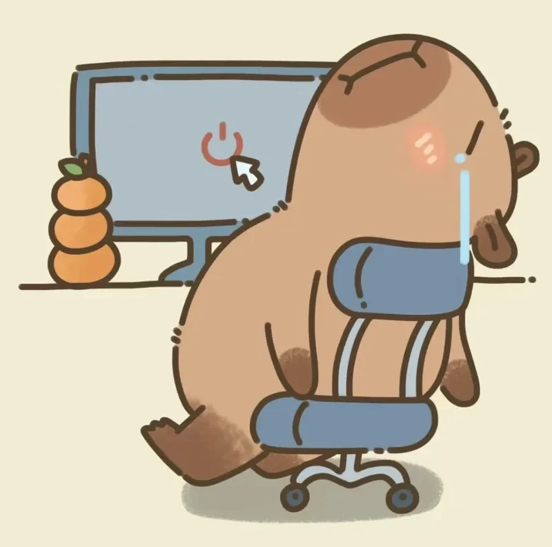 meme capybara cầm dao với sự hài hước không thể thiếu trong bộ sưu tập meme.