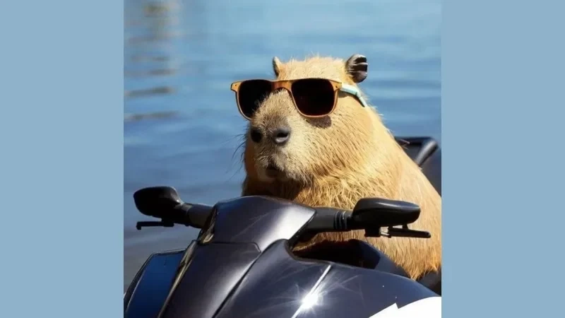 capybara anime meme kết hợp giữa anime và capybara, tạo nên sự đáng yêu và vui nhộn.