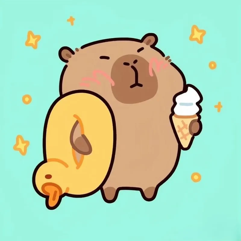 capybara egg meme khiến mọi người phải bất ngờ với sự hài hước của capybara.