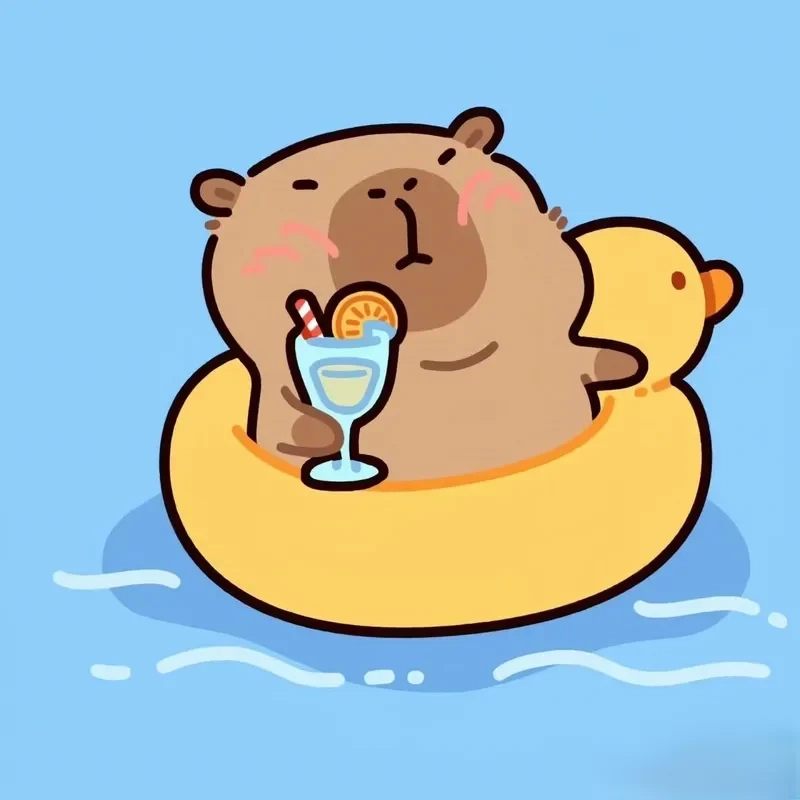 capybara valentine meme là món quà dễ thương dành tặng người yêu trong ngày lễ tình nhân.