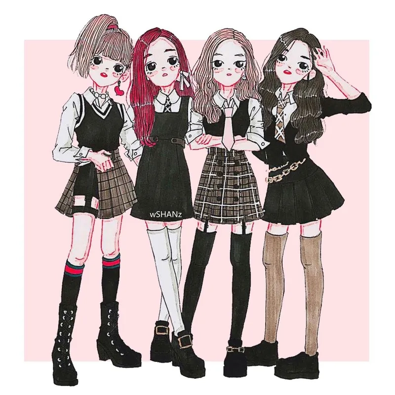 Hình nền rose và lisa tạo nên sự kết hợp tuyệt vời giữa hai thần tượng của Blackpink.