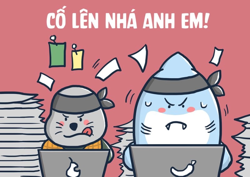 Anh em chí cốt meme là biểu tượng của sự đoàn kết trong khó khăn.