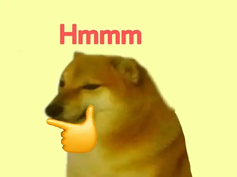 Meme dog cute thể hiện vẻ đáng yêu và dễ thương của các chú chó.