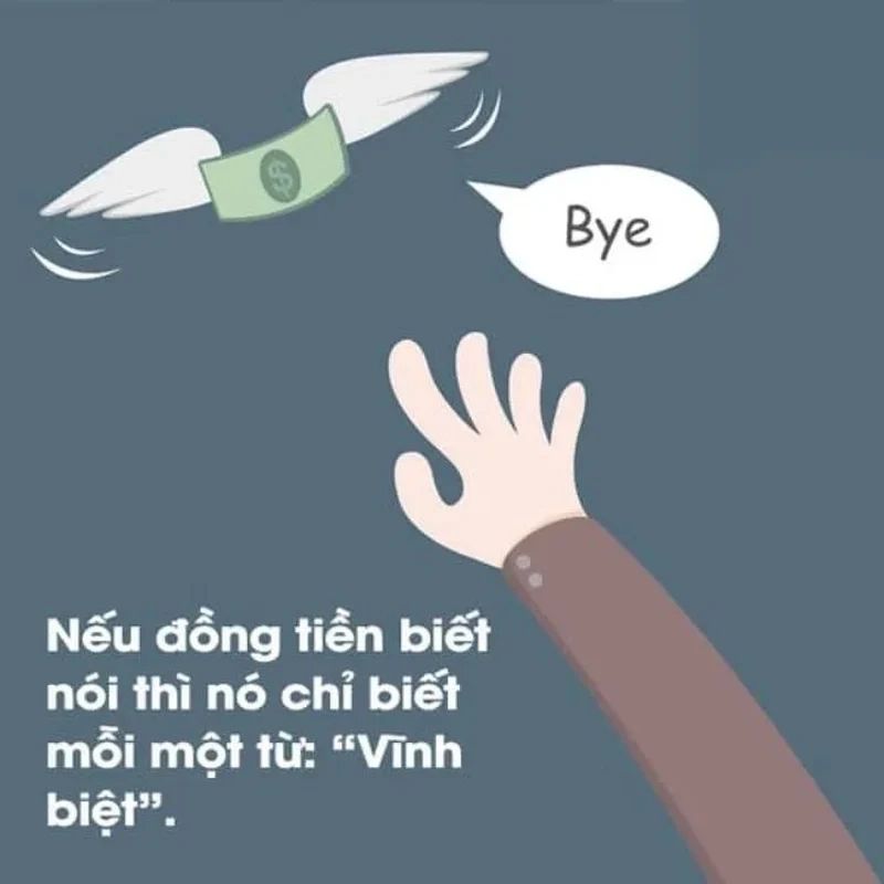 Meme tiền đâu mang lại khoảnh khắc vui nhộn khi bạn không biết lấy tiền ở đâu ra.