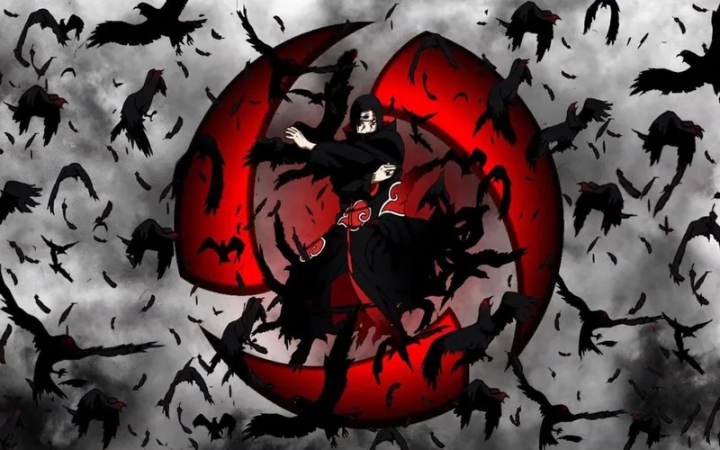 Thể hiện cá tính với hình xăm uchiha itachi đậm chất nghệ thuật.