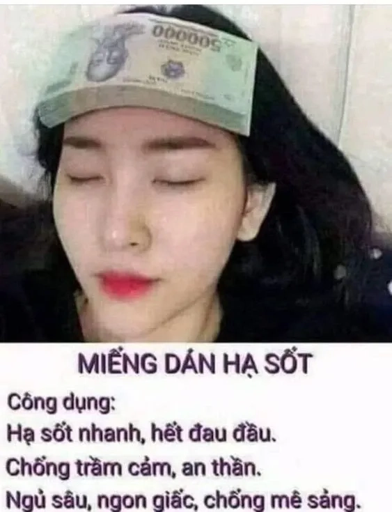 Dùng meme đòi tiền để gửi lời nhắc nhẹ nhàng.