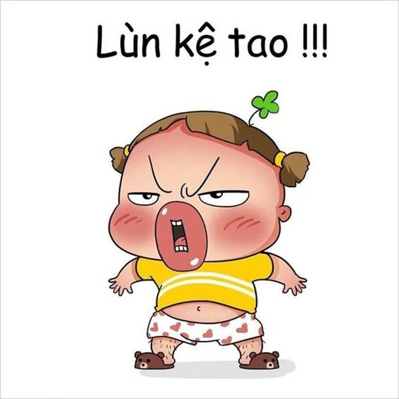 Meme tao thấy mà tao tức á cực kỳ nổi bật và dễ thương.