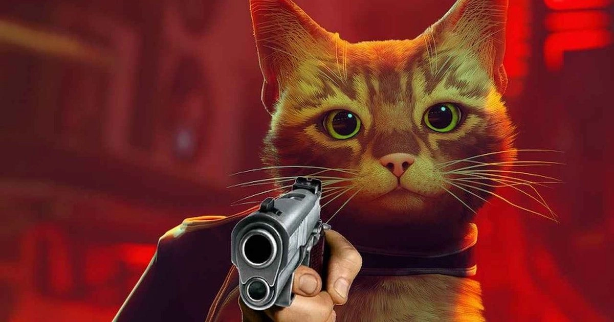 Ảnh meme mèo cầm súng mang phong cách ngầu lòi