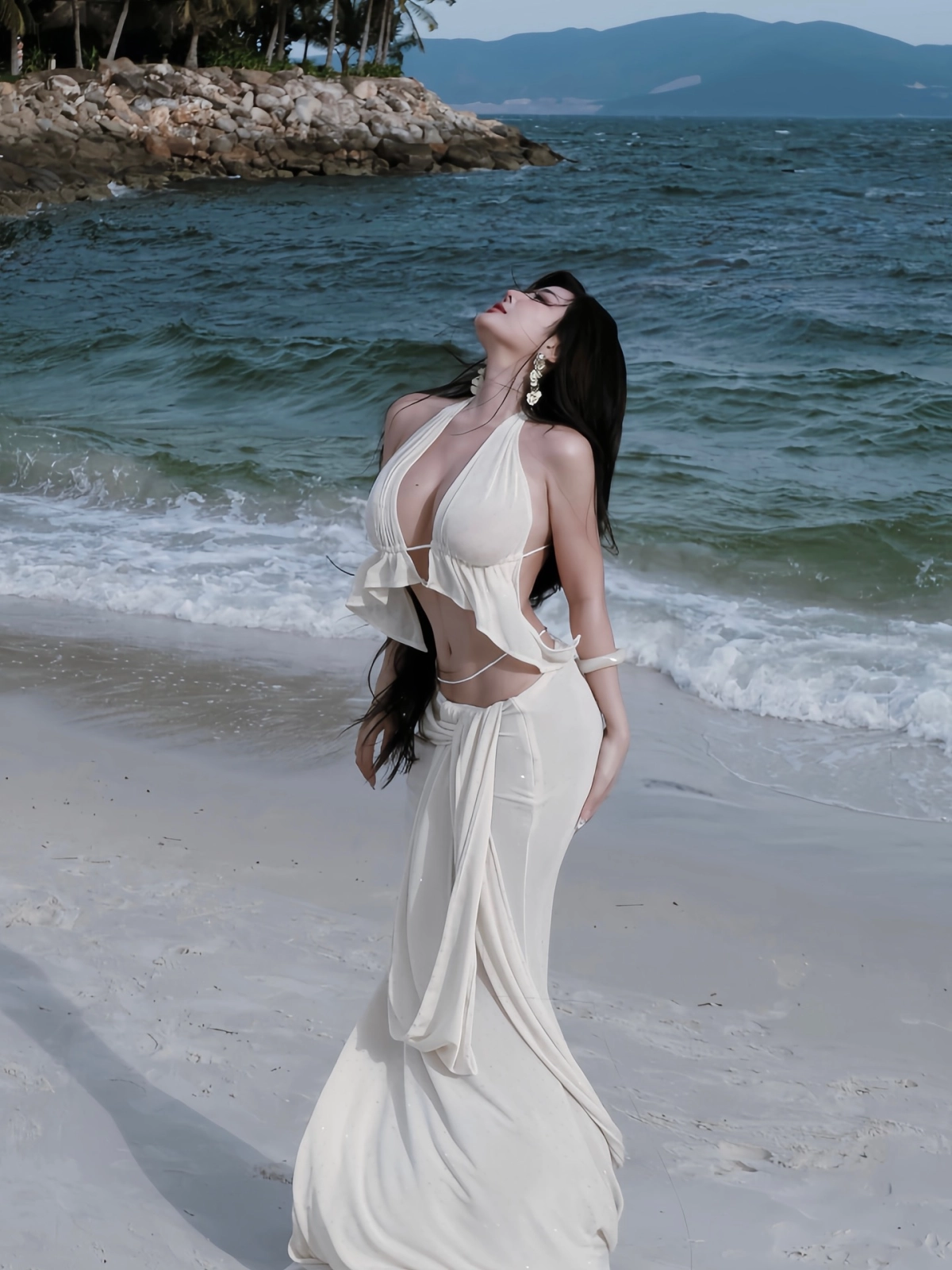 Ảnh gái vú to mặc bikini dáng ngon quyến rũ