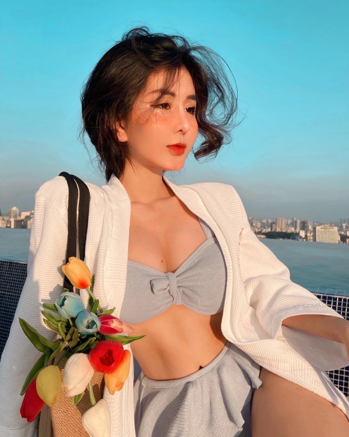 Ảnh gái xinh vú to nude thân hình hoàn hảo