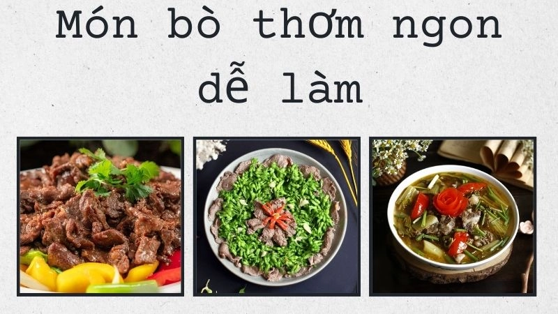 Bò sốt tiêu đen mềm mọng thơm nồng nàn
