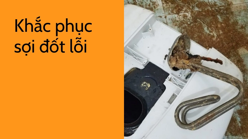 Xử lý lỗi hỏng sợi đốt bình nóng lạnh