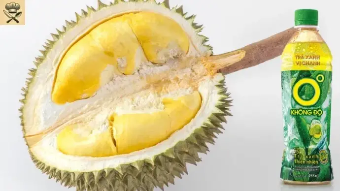 Ăn sầu riêng uống trà xanh không độ có sao không?