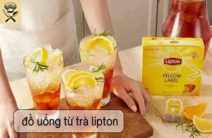 Hướng dẫn chi tiết làm những đồ uống từ trà lipton