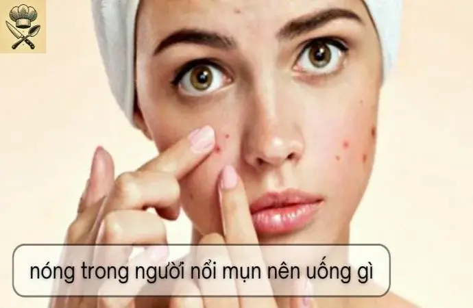 Cách làm đồ uống giúp giải nhiệt và trị mụn do nóng trong