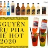 Khám phá thế giới nguyên liệu pha chế đồ uống đa dạng và phong phú