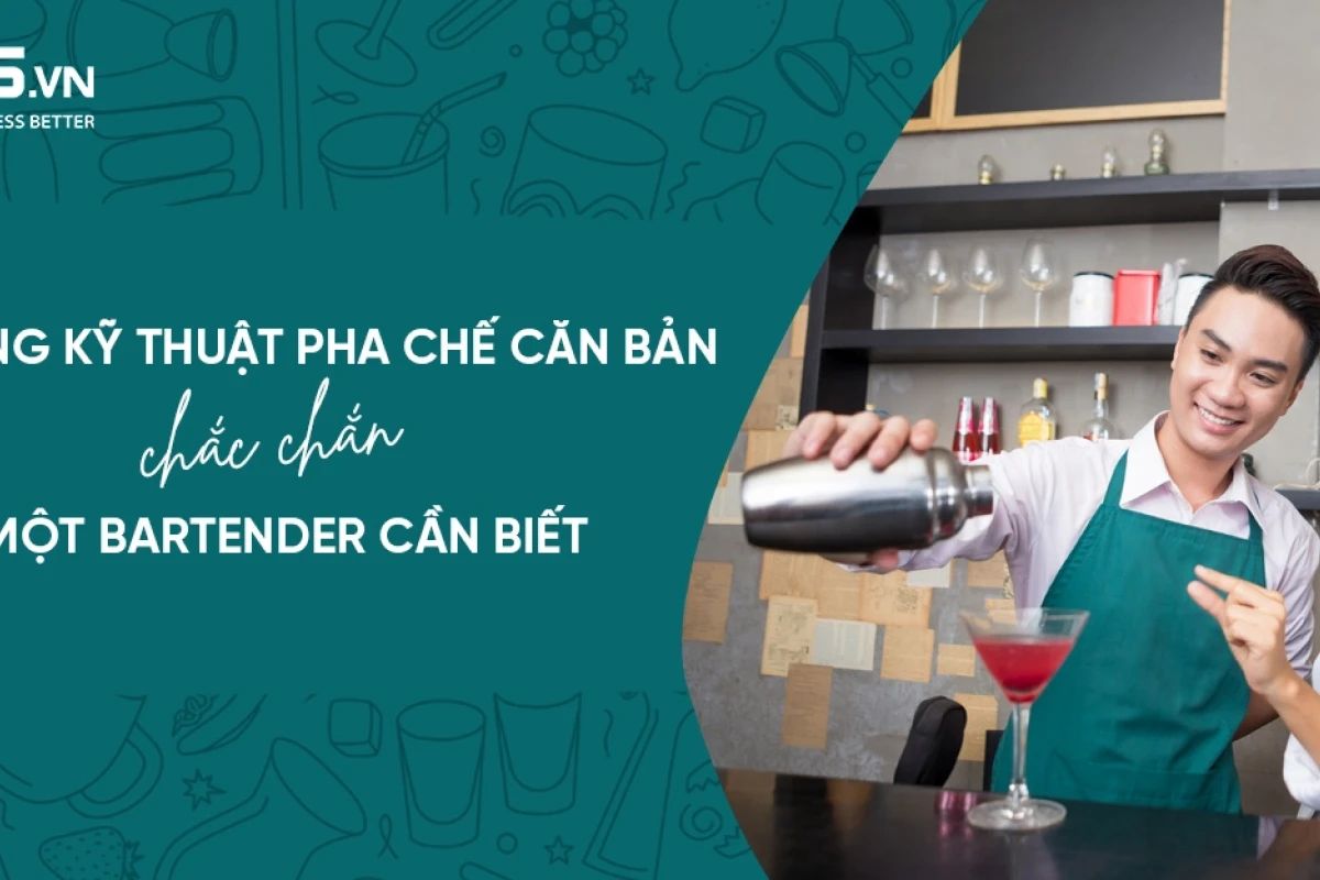 Kỹ Thuật Pha Chế Đồ Uống Toàn Diện Cho Năm 2026