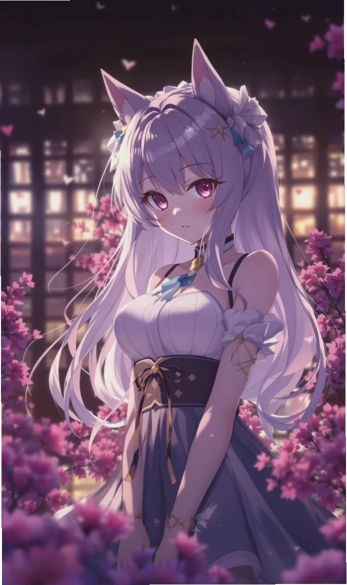 Ảnh anime girl tinh tế với phong cách đường phố