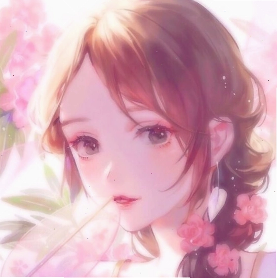 Ảnh anime nữ với nét vẽ mềm mại và biểu cảm tinh nghịch