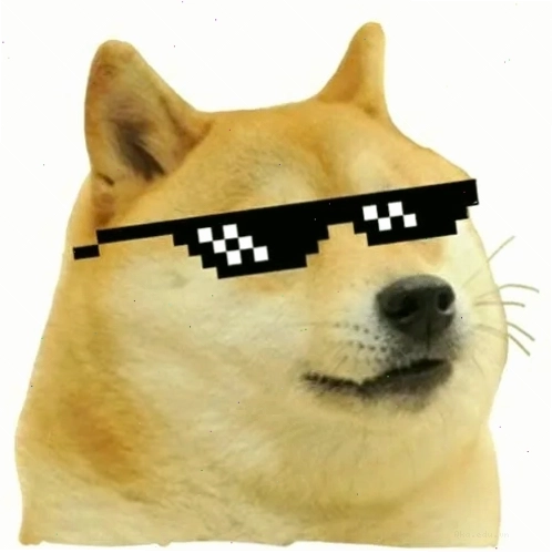 Ảnh chế meme chó Shiba cầm súng
