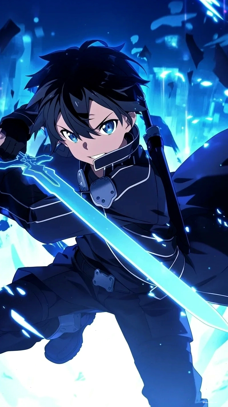 Ảnh Kirito ngầu độ phân giải 4K