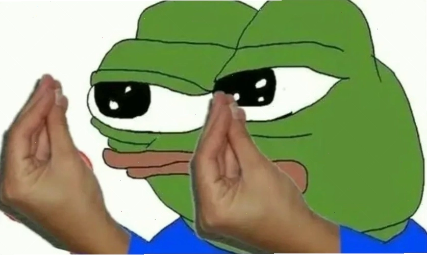 Ảnh meme hài hước thể hiện sự bất lực
