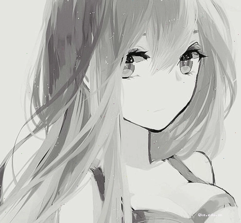 Anime girl lạnh lùng với ánh mắt sắc sảo