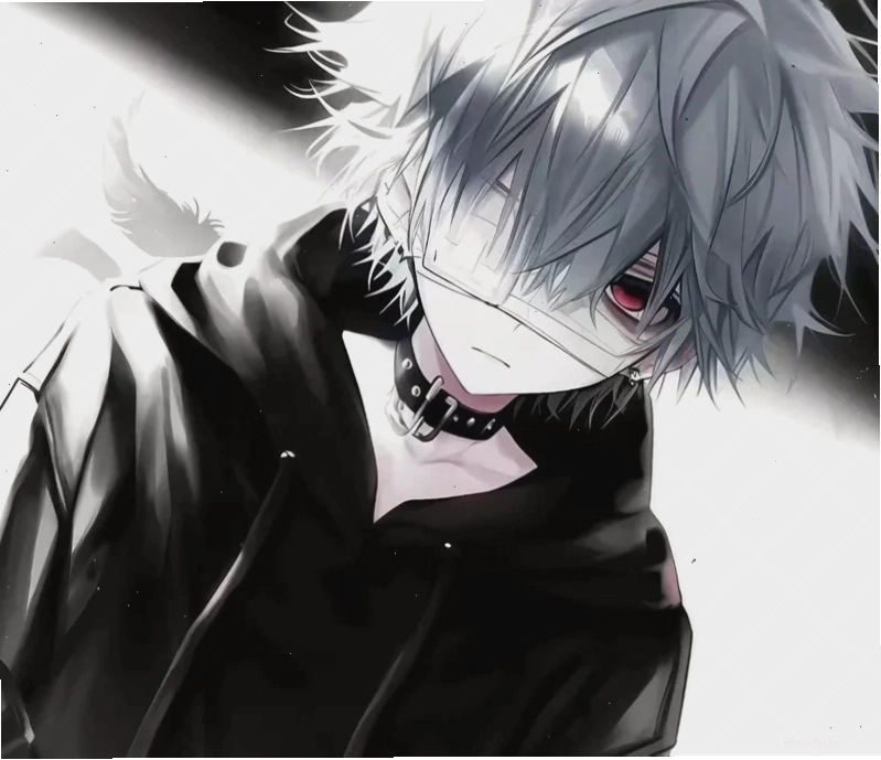 Avatar anime cô gái buồn với mái tóc dài buông xõa, quay lưng lại người xem