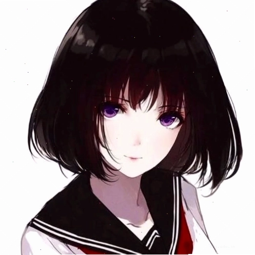 Avatar anime nữ dễ thương nhưng vẫn toát lên vẻ ngầu