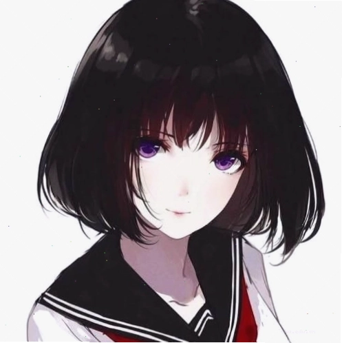 Avatar anime nữ phong cách neon cá tính