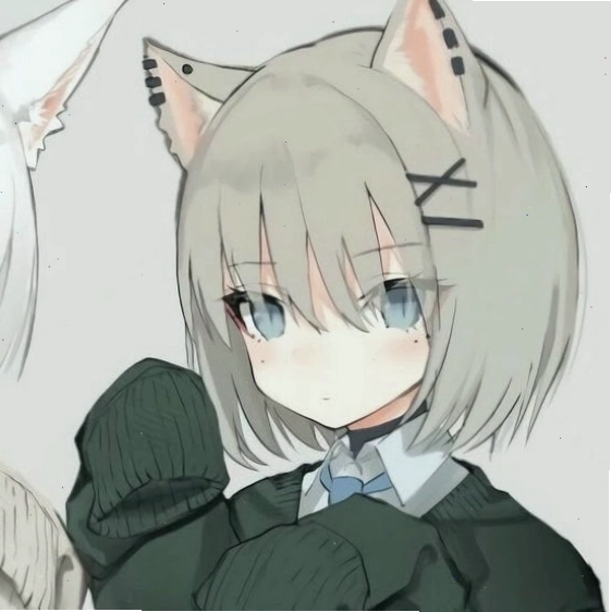 Avatar anime nữ với đôi mắt phát sáng bí ẩn