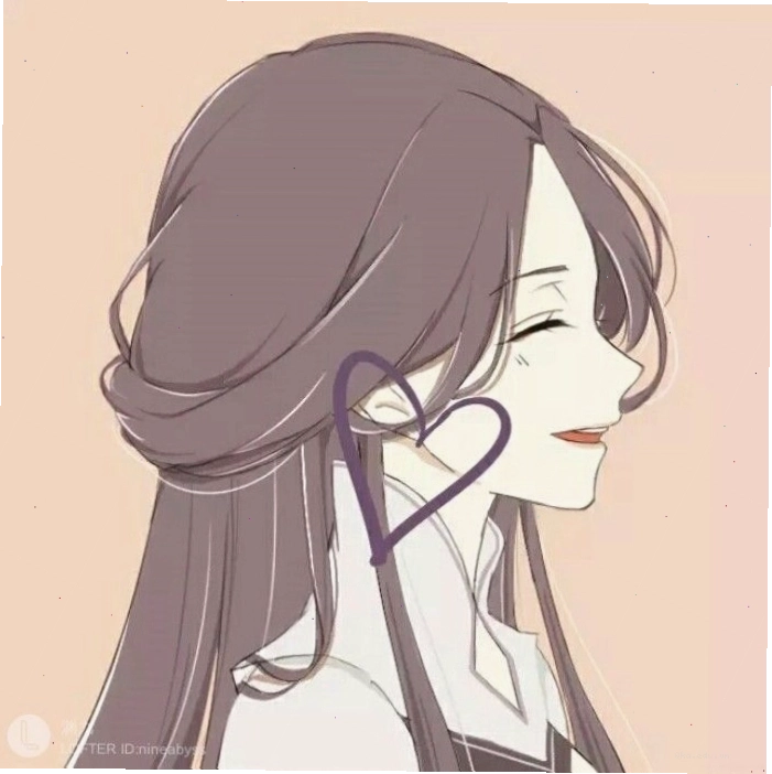 Avatar đôi anime thể hiện sự gắn bó