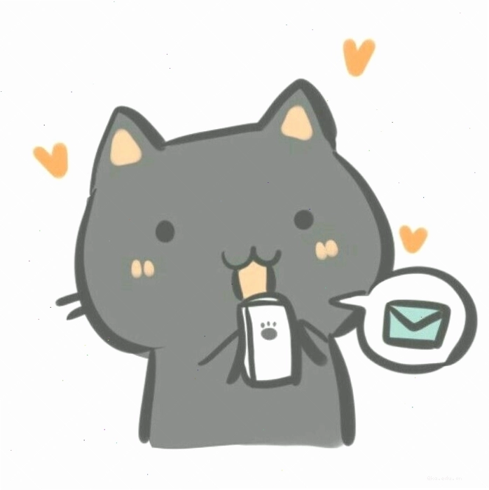 Avatar đôi bff cute mèo đẹp lung linh
